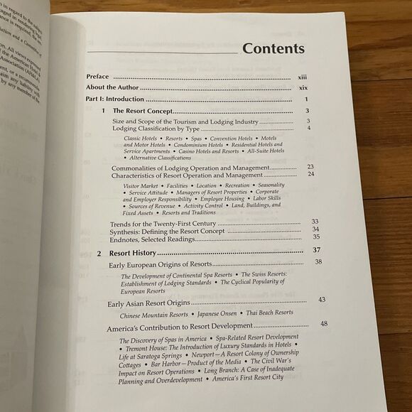 World of Resorts from Development to Management by Chuck Gee 3rd Edition - Picture 8 of 12